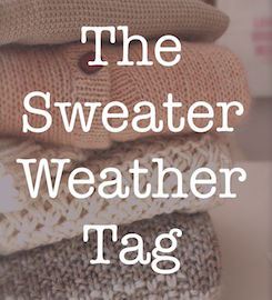 the sweater weather tag
